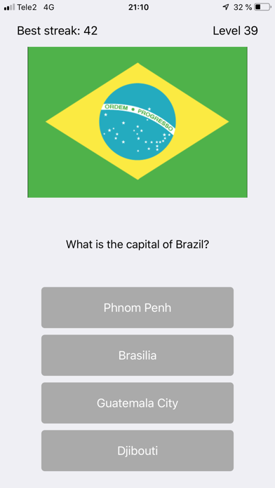 Capital City Quiz World Flagsのおすすめ画像6