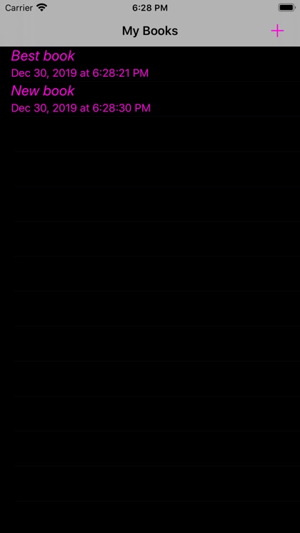 Neon books tracker screenshot-4