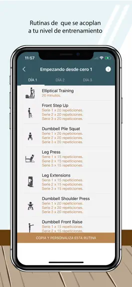 Game screenshot Gym Workout apk