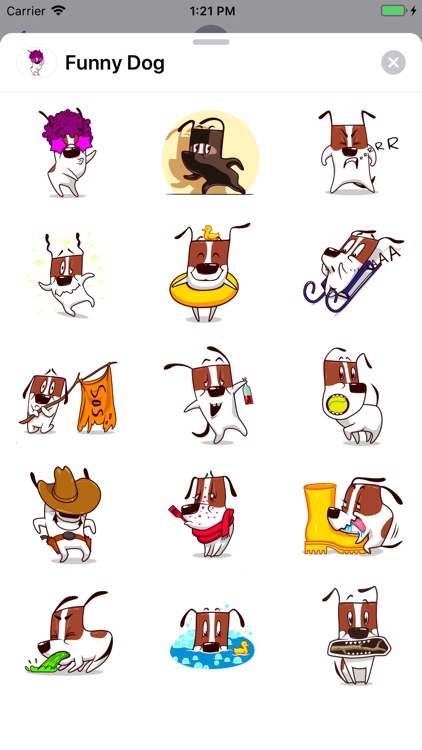 Funny Dog Sticker Pack