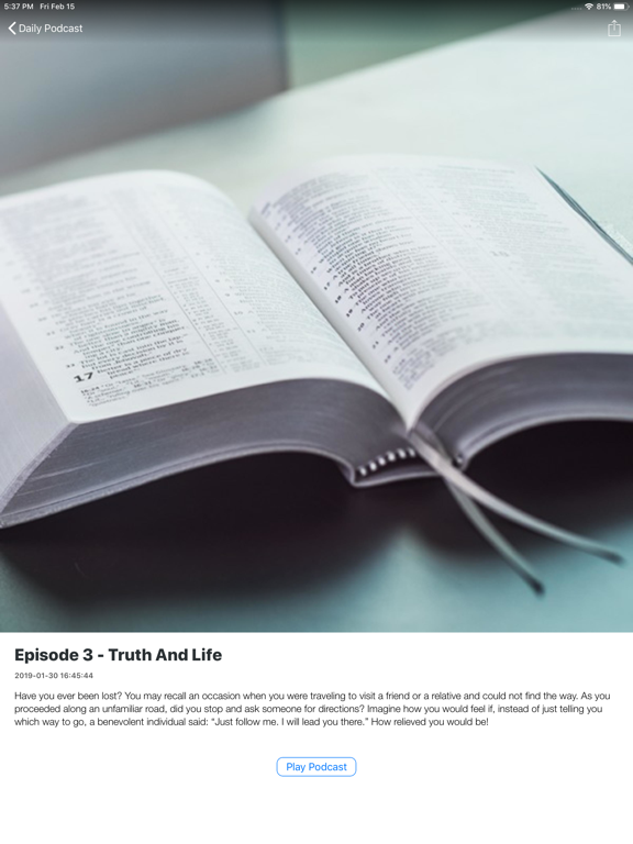 Screenshot #5 pour Jehovah’s Witnesses Podcast