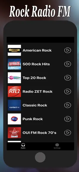 Game screenshot Rock Radio FM mod apk