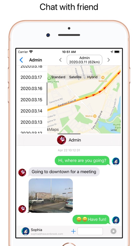 #2. GPS Track (iOS) 由: Shanmin Xu