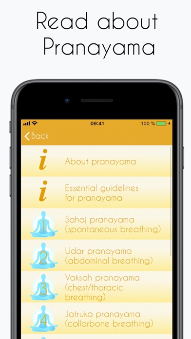 Pranayama screenshot 2