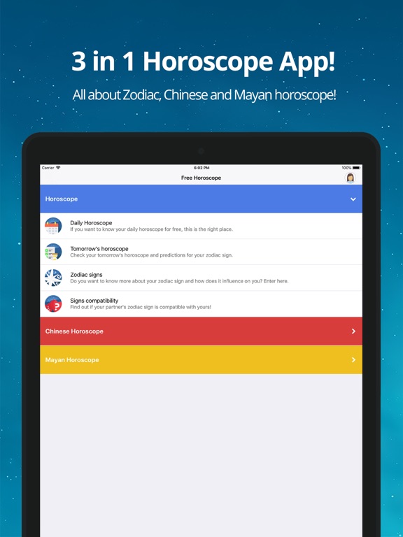 Daily Horoscope & Zodiac Signs iPad screenshot 5 - Lifestyle app