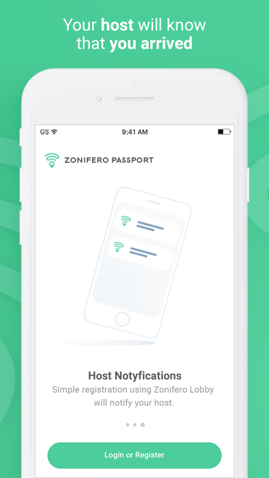 Zonifero Passport screenshot 2