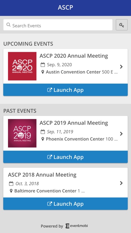 ASCP Events
