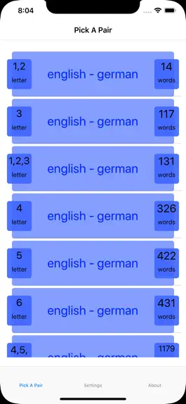 Game screenshot PickAPair German - English mod apk