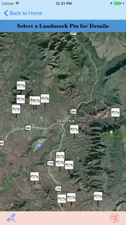 discovering sedona landmarks iphone screenshot 2