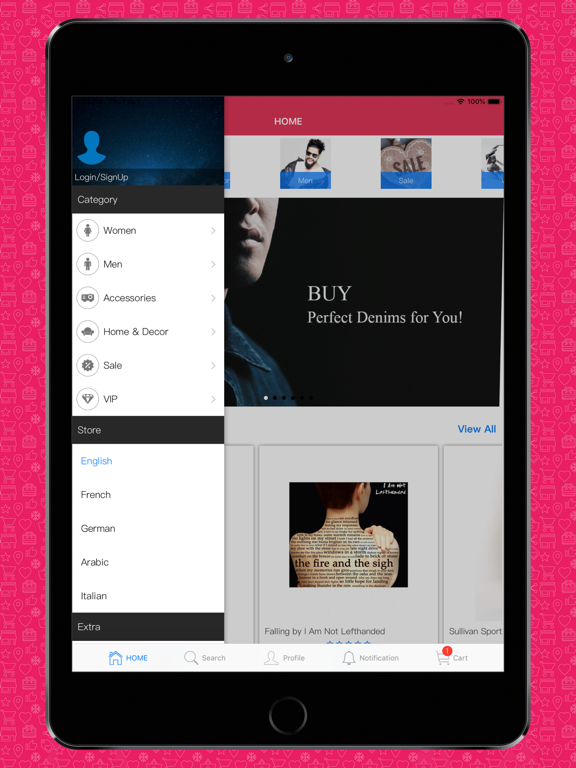 Screenshot #5 pour Mobile App for Magento