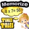 Learn the upper times tables in one hour with the powerful memory trick of mnemonics