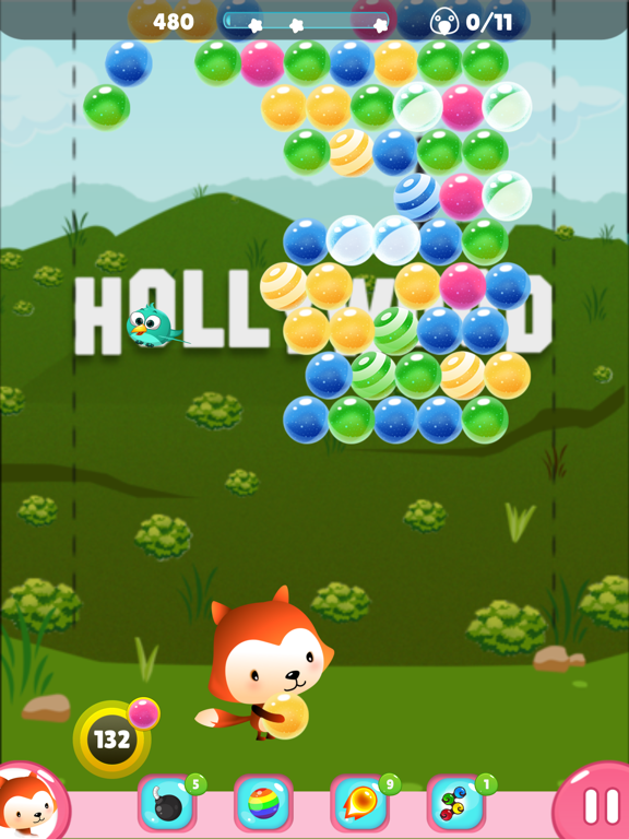 Bubble Pop! Birds iPad screenshot