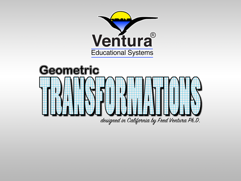 #1. Geometric Transformations (iOS) Podle: Ventura Educational Systems