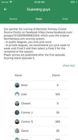 Fantasizr screenshot 4