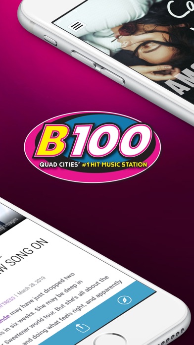 B100 - All The Hits (KBEA) Screenshot
