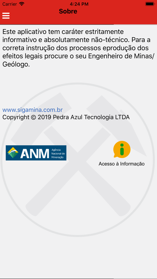 #3. Sigamina (iOS) 由: PEDRA AZUL TECNOLOGIA LTDA ME