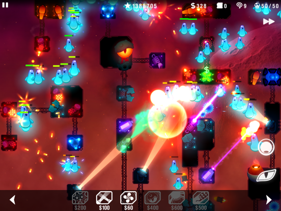 Radiant Defense iPad app afbeelding 3