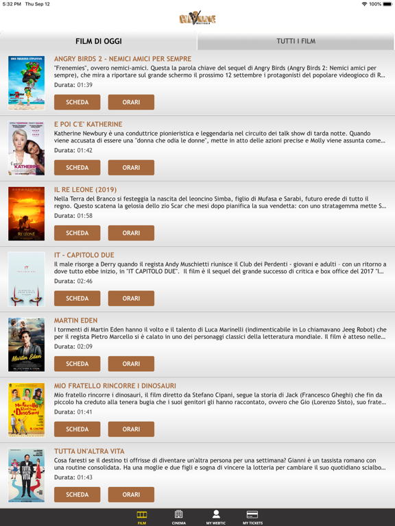 Screenshot #4 pour Webtic Clev Village Cinema