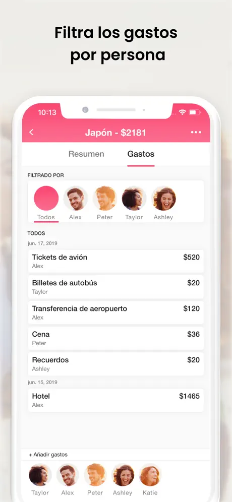 Splity - gastos de grupo