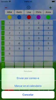 mini golf score card iphone capturas de pantalla 3