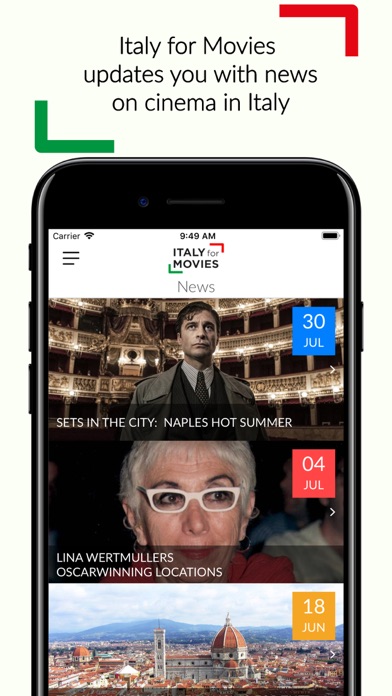 Italy for Movies Screenshot