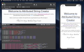 Attributed String Creator screenshot
