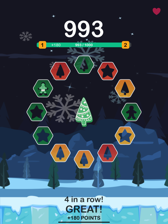 Screenshot #5 pour Christmas Candy Match-2