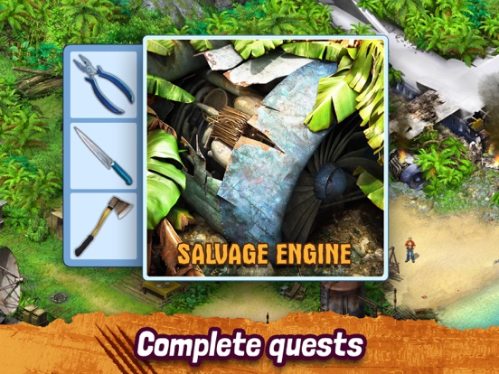 Survivors: the Quest iPad app afbeelding 5