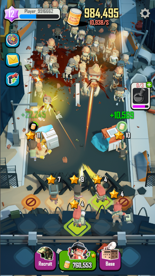 #1. Dead Spreading:Idle Game (iOS) By: 弘赓 俞