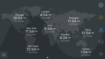 Map:clock App screenshot