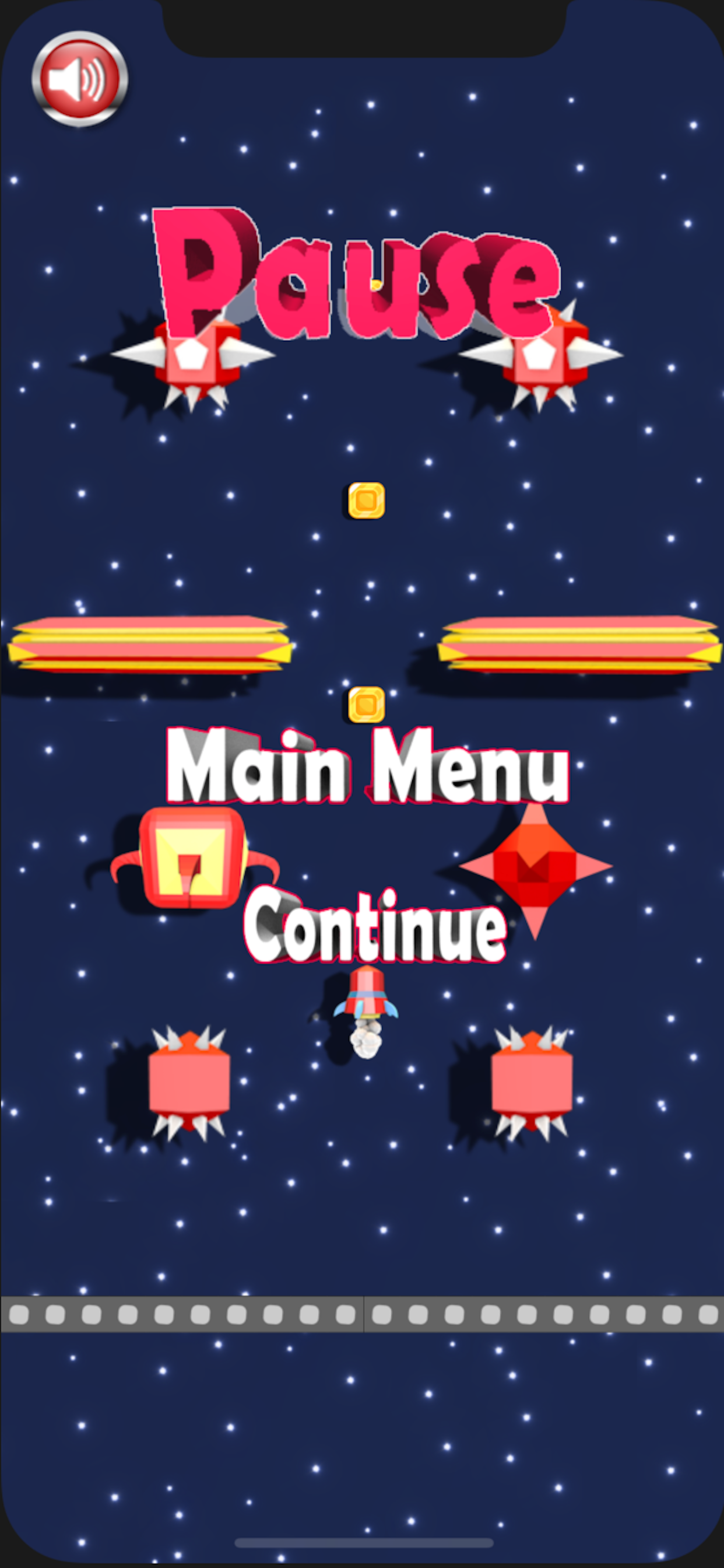 Space War - Flying Rocket Game screenshot 4