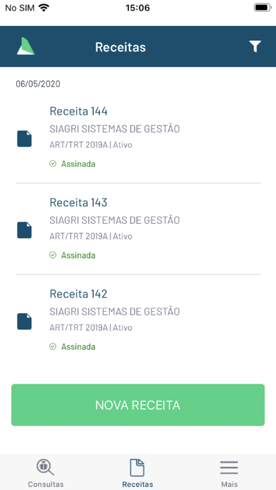 Agriq - Receituário Agronômico Screenshot