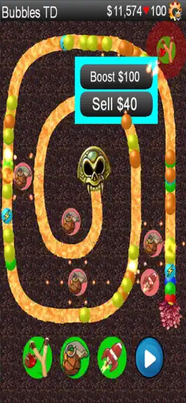 Game screenshot Bubbles TD apk