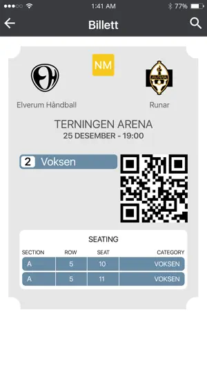 Elverum Håndball screenshot 3