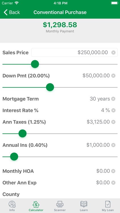 Del Sur Mortgage App