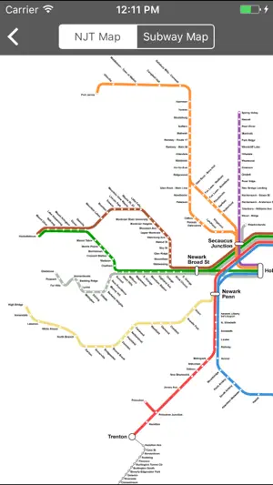 onTime : NJT, Light Rail, Bus screenshot 2