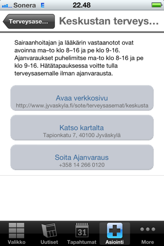 Jyväskylä - Mobiilikunta screenshot 3