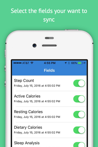 Fitbit to Apple Health Sync screenshot 2