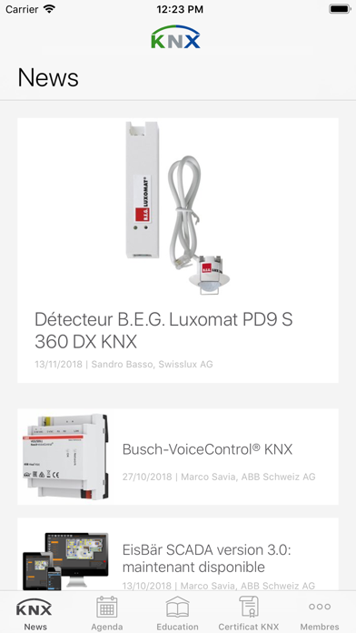 Screenshot #1 pour KNX Swiss