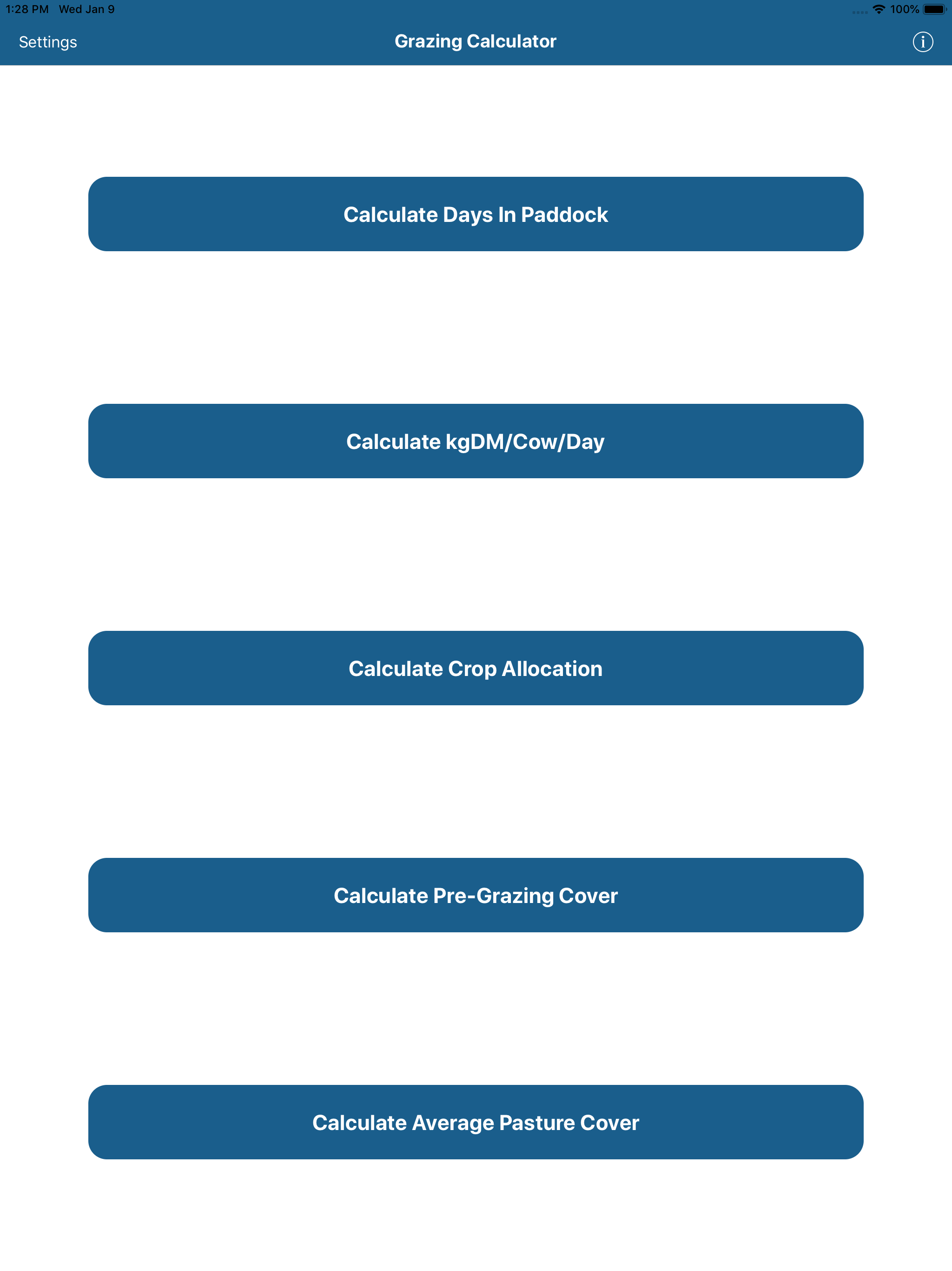 Grazing Calculator