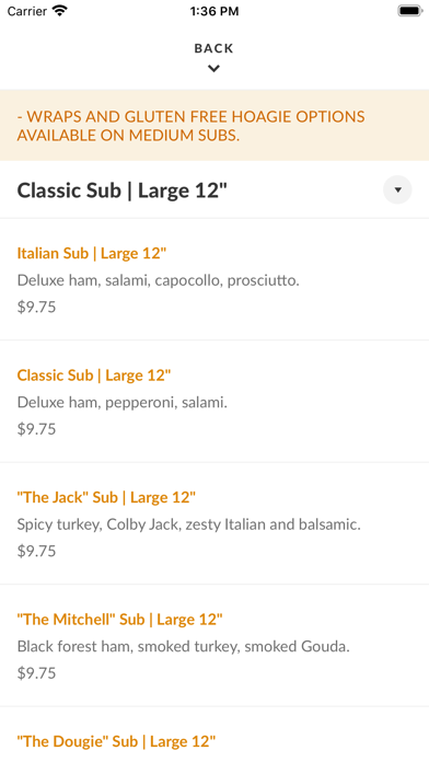 Giant Subs & Deli Screenshot 3 - AppWisp.com