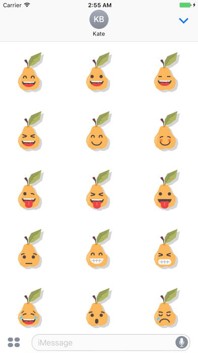 Screenshot #1 pour Sticker Me Golden Pear