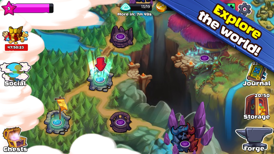 #3. Mine Quest 2: Idle Mining RPG (iOS) 由: TPG TECNOLOGIA DA INFORMACAO LTDA