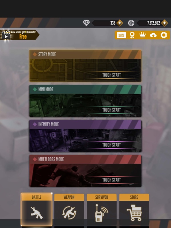 ゾンビシューティングキング screenshot 10