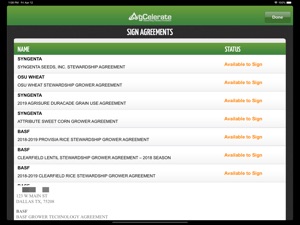 AgCelerate Stewardship screenshot #3 for iPad