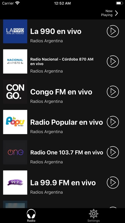 Radios Argentinas en Vivo screenshot-8