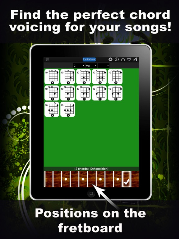 Ukulele Chords Compass Lite iPad screenshot 5 - Music app