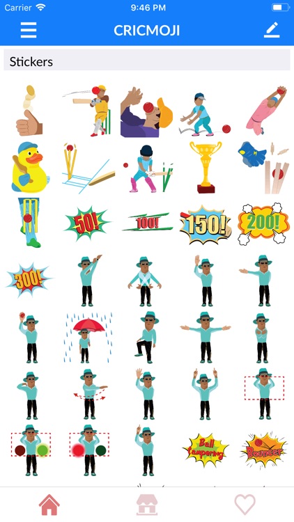 IPL Cricket Emoji Stickers