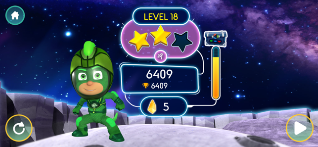 Screenshot di ‎PJ Masks™: Racing Heroes