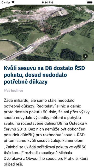iDNES.cz Screenshot